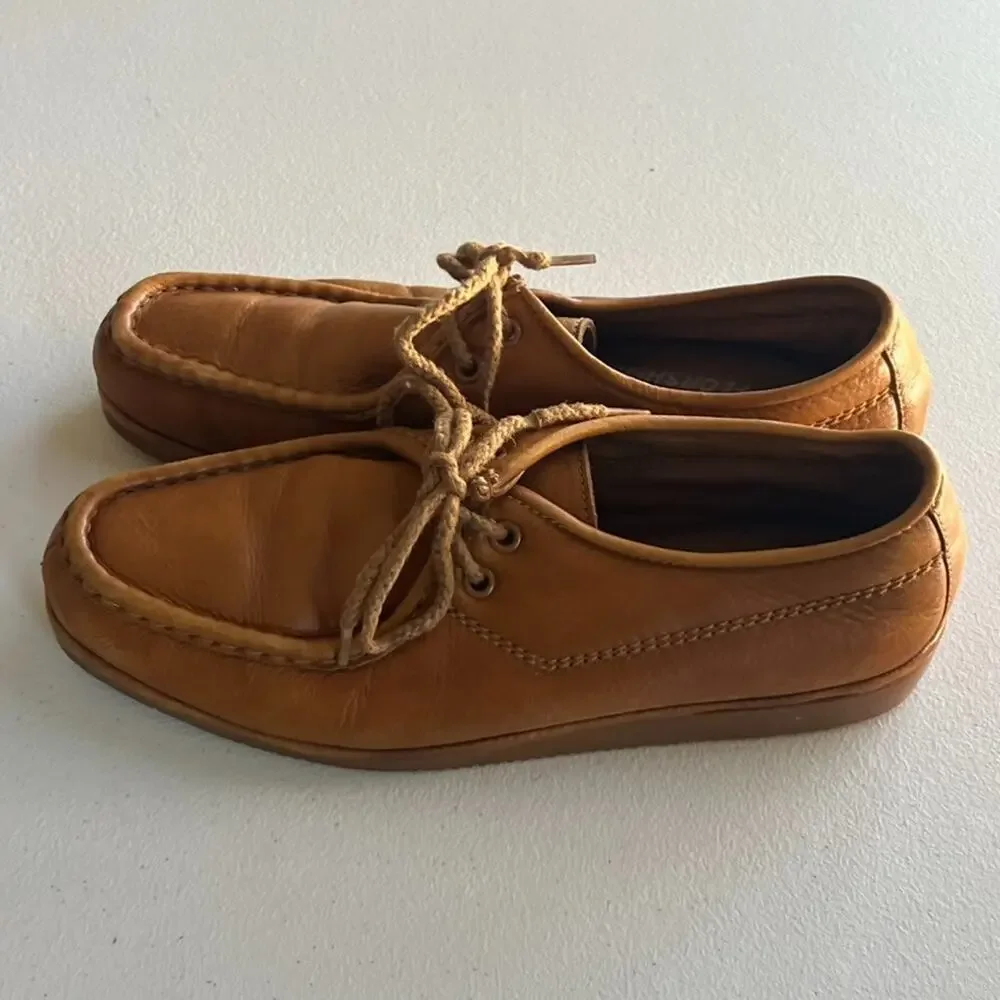 Florsheim Idlers Shoes Mens Size 8M Brown Soft Leather Loafer Casual Style 70711